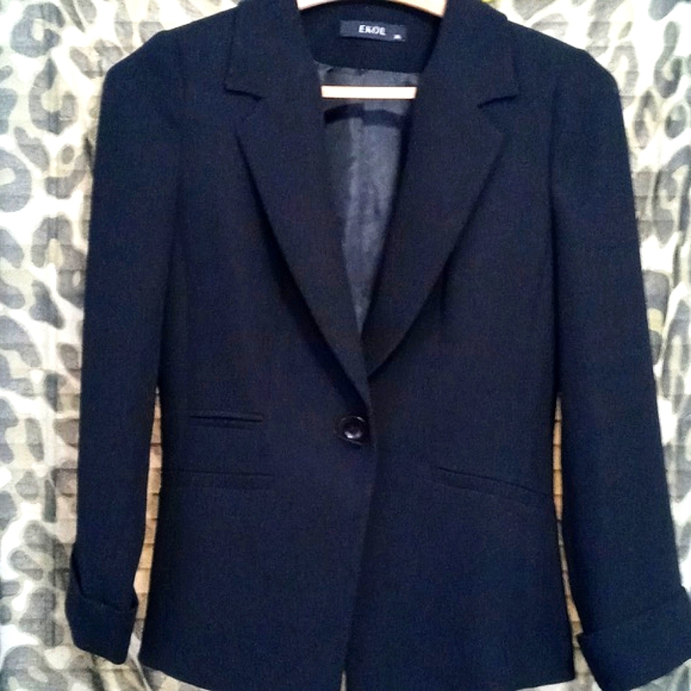 Ekol Black Blazer